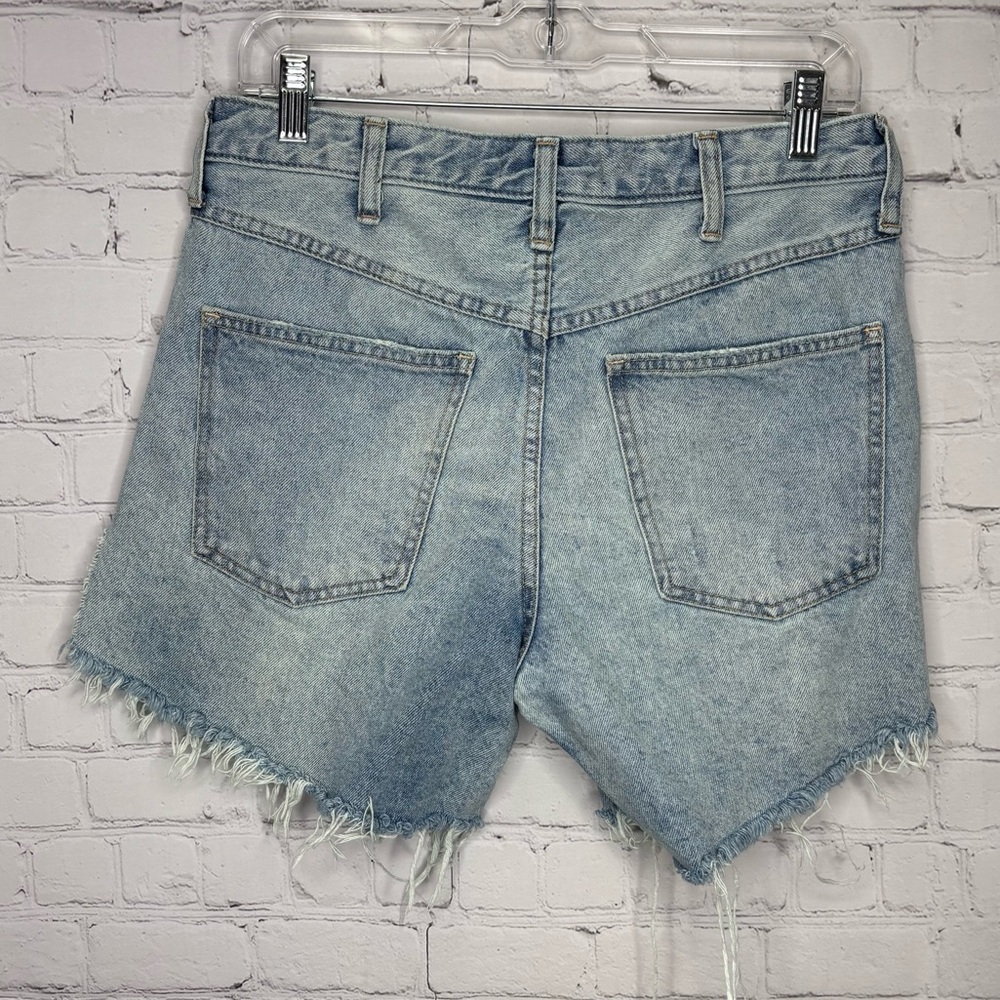 We The Free Free People Baggy Boyfriend Denim Shorts - Picture 2 of 4